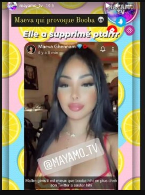 Gims mieux que Booba affirme Maeva Ghennam mais n'assume pas 3