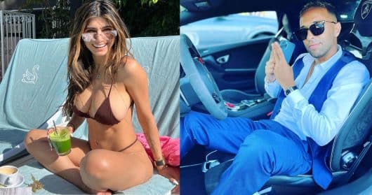 Mia Khalifa unter dem Einfluss eines Nickerchens, die Verbindung ist absolut unwahrscheinlich