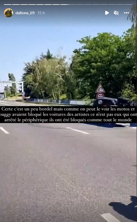 Lacrim copie Sofiane avec le blocage de l'A43 qui fait polémique, les Daltons réagissent 3