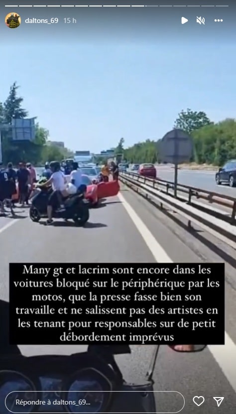 Lacrim copie Sofiane avec le blocage de l'A43 qui fait polémique, les Daltons réagissent 4