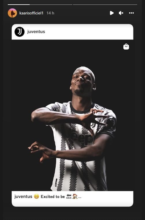 Pogba dédicace Kaaris pour son retour à la Juventus 2