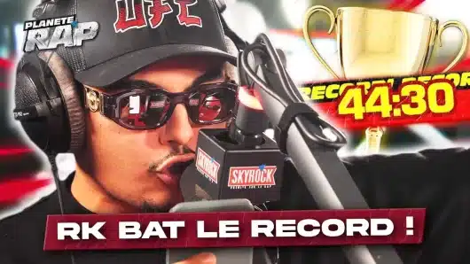 RK bat le record de Jul du freestyle le plus long avec sa performance exceptionnelle