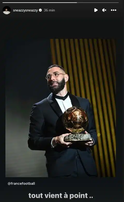 Maes, Alonzo, Gradur, les rappeurs réagissent au Ballon D'Or de Benzema 2