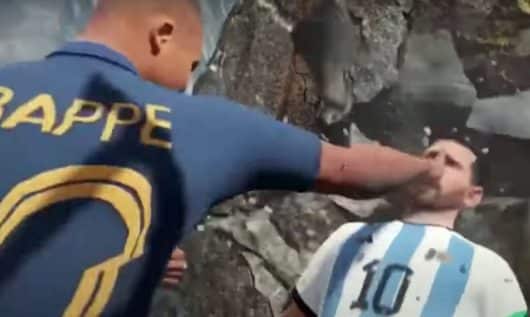 Quand Mbappé tabasse Messi pour se venger