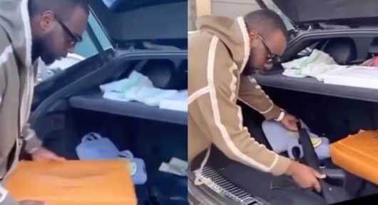 Quand Gims se balade avec un fusil dans son coffre