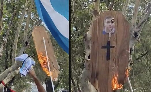 Les Argentins brûlent Mbappé au bûcher