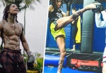 Wiz Khalifa prêt au combat en MMA impressionne avec son entraînement