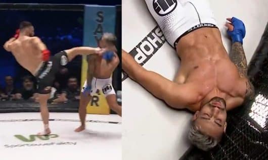 MMA : L’impressionnant KO de Ramzan Jembiev avec un high kick monstrueux
