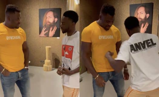 Francis Ngannou frappé par Dadju, la scène insolite resurgit
