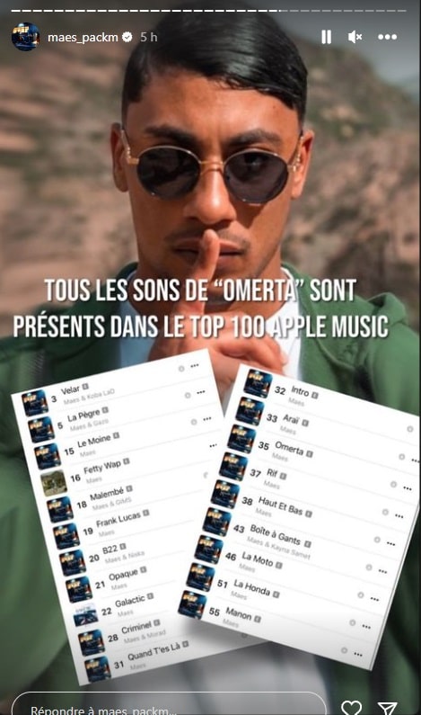 Maes fracasse Booba 3