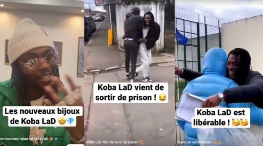 La grosse annonce de Koba LaD qui fête sa liberté avec ses proches