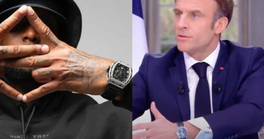 Booba ridiculise Emmanuel Macron avec sa montre de luxe non assumée