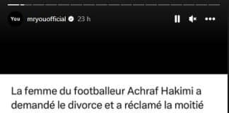 Mister You réagit au « coup de génie » de Hakimi contre son ex-femme