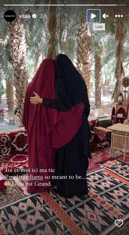 Diam's rejoint par Vitaa voilée à la Mecque sur un cliché touchant 1