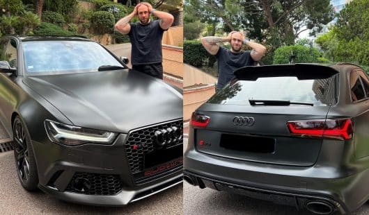 GMK casse internet en offrant sa magnifique Audi RS6