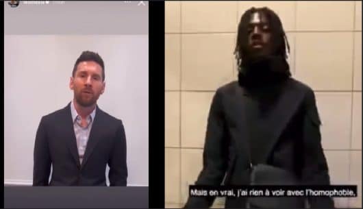 La vidéo d’excuses de Messi rappelle celle de Koba LaD