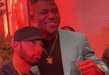 La réaction d’Eminem sur le Superman Punch de Francis Ngannou