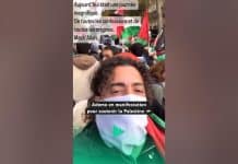 PNL : Ademo et NOS participent à la manifestation pour soutenir la Palestine