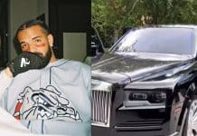 Drake présente sa magnifique Rolls Royce à 2 millions d’euros