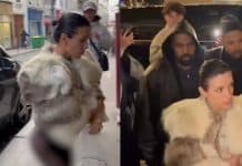 Kanye West s’affiche à Paris avec Bianca Censori nue dans un legging transparent