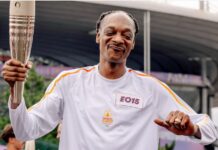 La réaction de Snoop Dogg après avoir porté la flamme dans le 93