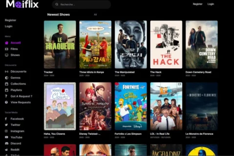 Moiflix : le nouveau site de streaming gratuit