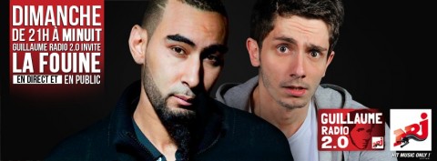 La Fouine en direct dimanche sur NRJ pour Drôle de parcours